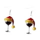 thumbnail image 2 of Pendientes De Copa De Vino Para Navidad, Decoración, Regalo, Joyería Para Fiestas, Bailes De Graduación, Halloween, 2 of 5