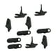 thumbnail image 5 of 10x Heavy Duty Lock Grips Toldos Abrazaderas Para Toldos Parasoles Cubiertas De Camiones Negro, 5 of 5