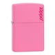 thumbnail image 1 of Encendedor Zippo Classic Pink Matte Logo Zp238zl, 1 of 3