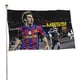 thumbnail image 1 of Lionel Messi Bandera impresa con temática, regalo perfecto para fanáticos, amigos y familiares, y adecuada para actividades al aire libre e interiores, decoraciones de fiesta. 90*150CM, 1 of 6