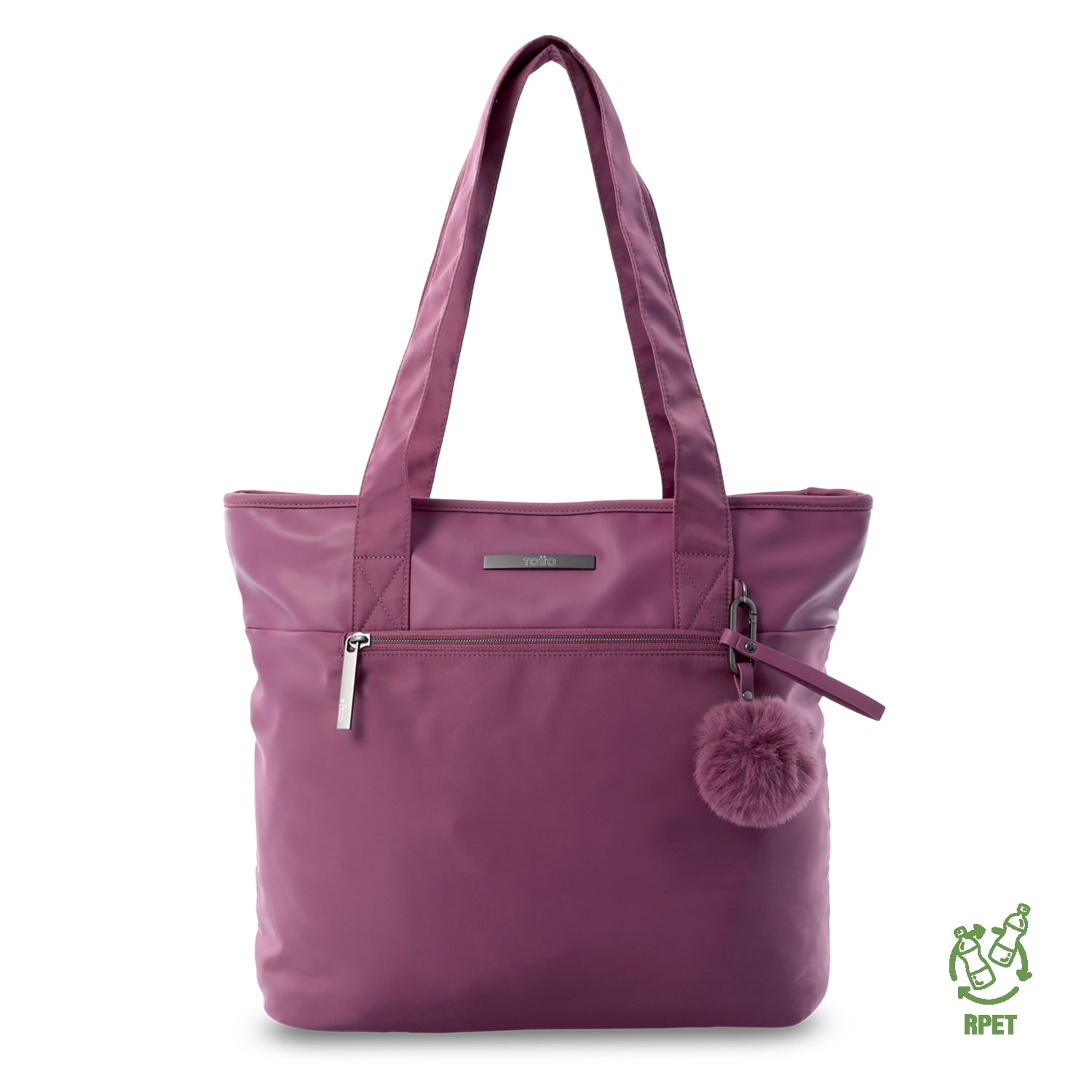 Cartera Tote Bag Mujer Adelaide 2 2.0 Notebook 13" Rosado Totto
