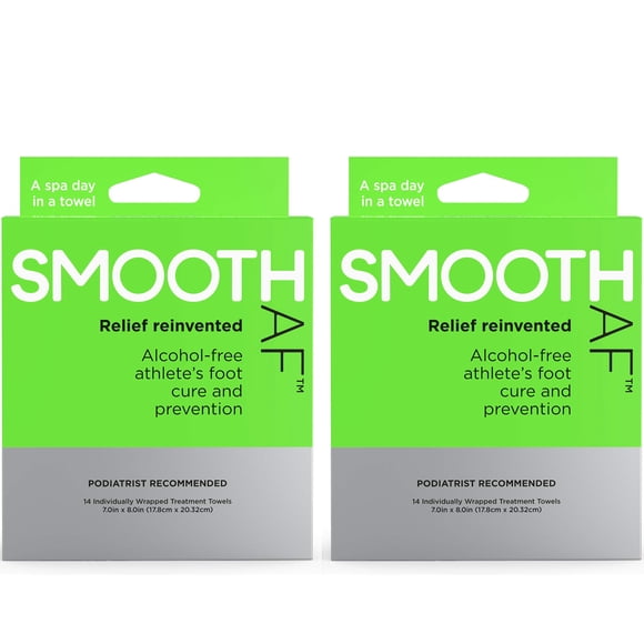 Toallitas antimicóticas SMOOTH AF Tolnaftato 1% sin alcohol