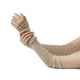 thumbnail image 1 of suxuMhao Mangas Delgadas para Brazos, Guantes con Pedrería, Mangas sin Dedos para Brazos, Guantes Largos, Mangas de Malla para Brazos, Beige, Talla Única 18.5 Pulgadas, 5 Pares, Adecuado para Uso, 1 of 2