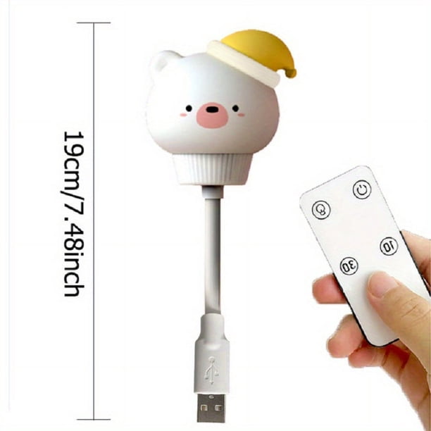 LED Cartoon Light USB Night Light Decorative Bedside Lamp Gift