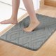 thumbnail image 2 of REGALWOVEN Alfombras de Baño con Patrón Geométrico Suaves Absorbentes Antideslizantes Lavables a Máquina Alfombras de Baño Secas Regalos para el Hogar Gris 20" x 32", 2 of 7