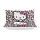 thumbnail image 4 of Pink Leopard Hello Kitty Comforter Set Soft 3 Pcs Twin Bedding Sets Thicken for All Season, 4 of 5
