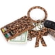 thumbnail image 2 of Llavero De Pulsera Con Borla Y Lazo Leopardo Marrón, 2 of 3