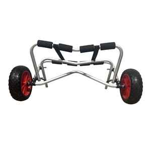 Ioensy - Carro Plegable Del Transporte De La Ayuda De La Carretilla Del Kayak Para Las Actividades Al Aire Libre Canotaje