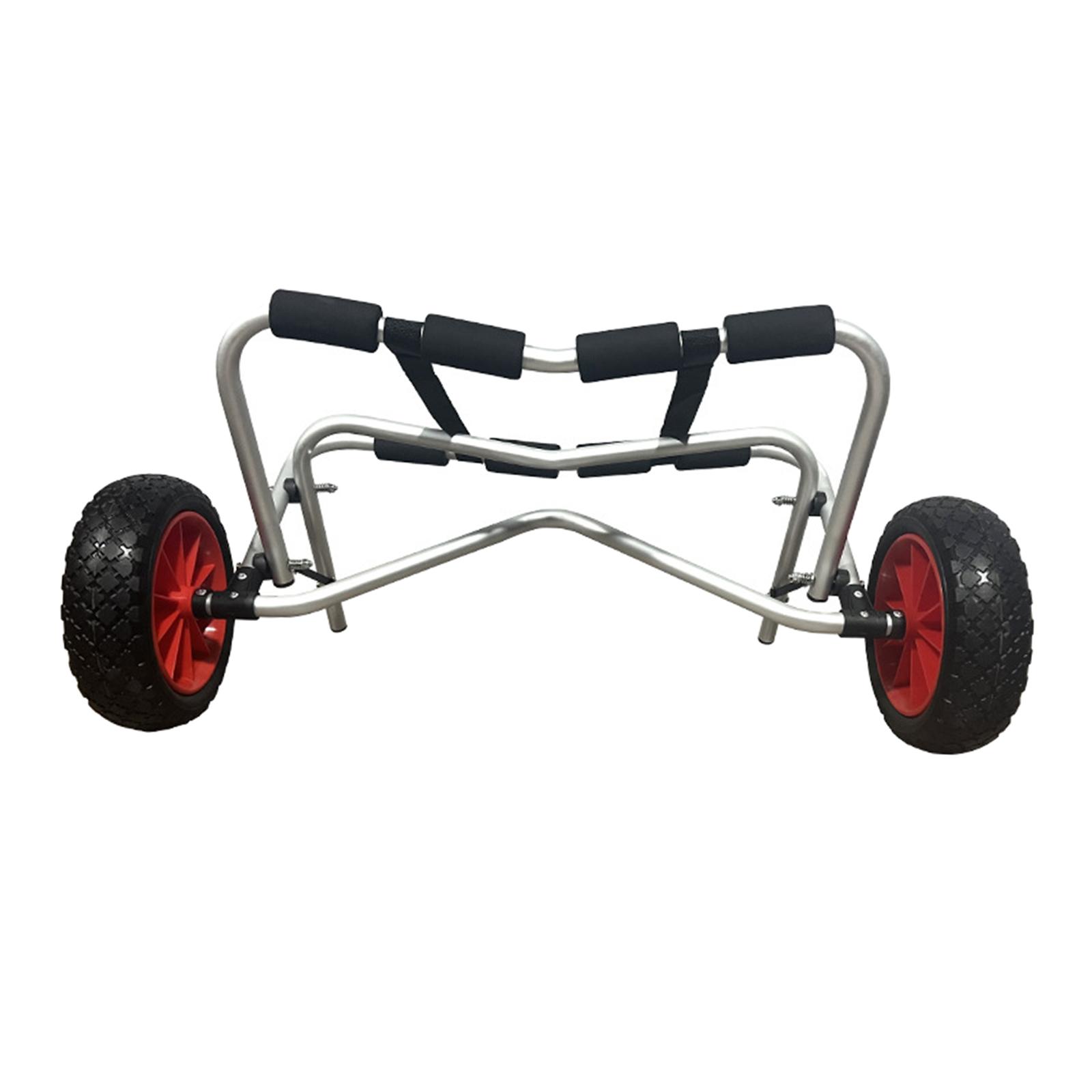 Ioensy - Carro Plegable Del Transporte De La Ayuda De La Carretilla Del Kayak Para Las Actividades Al Aire Libre Canotaje