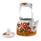 thumbnail image 3 of Tetera esmaltada de 2 litros, diseño flores, 3 of 3