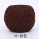 thumbnail image 1 of suxuMhao Hilo Delgado,8#Hilo de Encaje, 50g 1 Rollo, Hilo de Algodón de Fibra Larga para Manualidades, Tejido de Artículos Pequeños, Suave y Antipeeling, Resistente a la Decoloración,Ideal para, 1 of 4