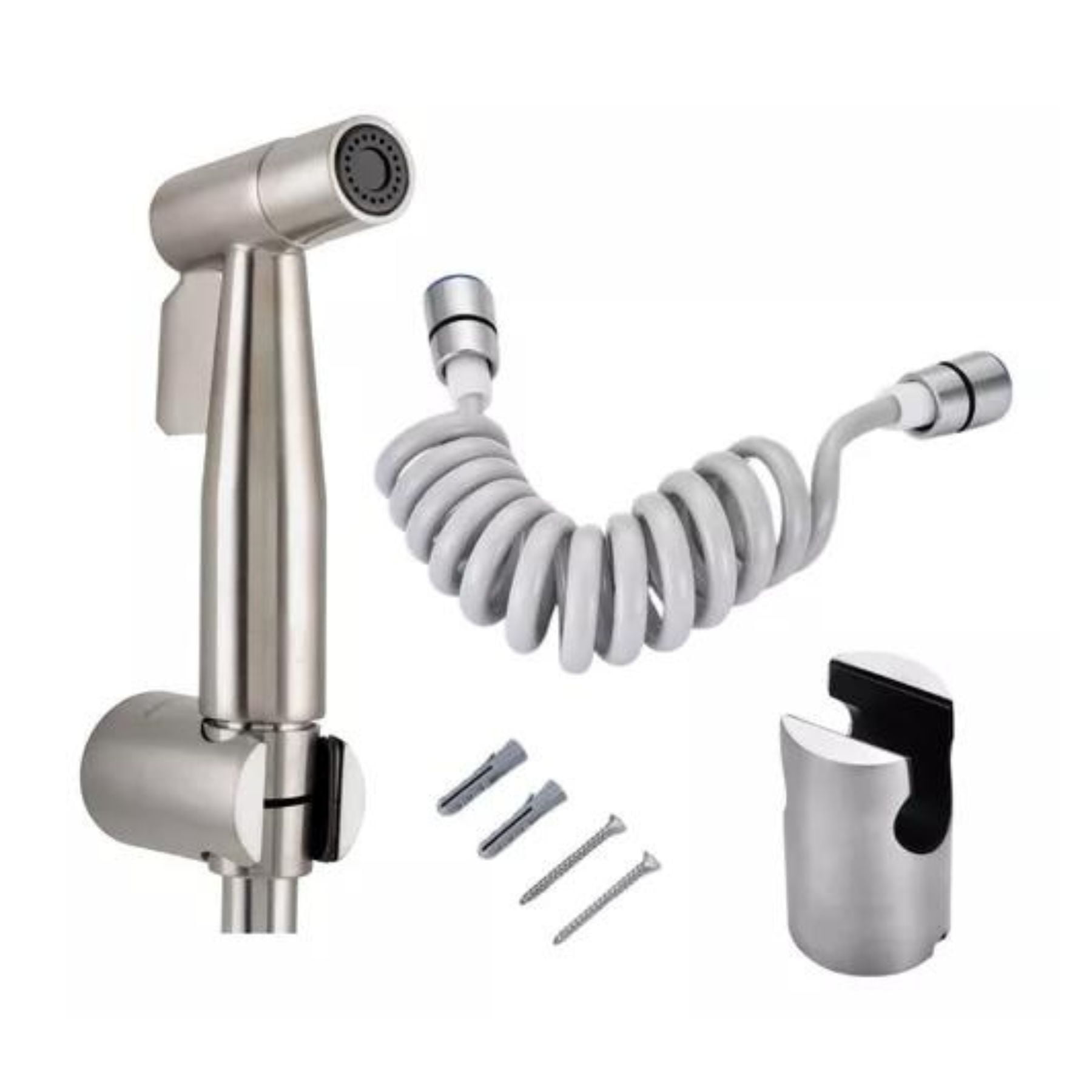 Disparo - Kit Completo Ducha Bidet Arabe Acero 115cm Largo