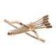 thumbnail image 1 of Broches De Arco Y Flecha Ropa De Cristal Suéter Pin De Solapa Insignia Clips Para El Cuello, 1 of 3