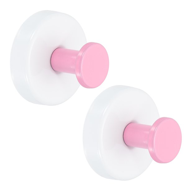 Uxcell 2Pack Gancho de Ventosa de Acero Inoxidable para Ducha, Ganchos para Toallas sin Taladro, Gancho para Batas de Baño para Ropa Baño Cocina Puerta de Vidrio Espejo