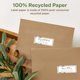 thumbnail image 3 of Etiquetas de dirección Avery EcoFriendly Recycled 300, 3 of 8