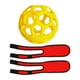 thumbnail image 4 of Banda De Mu?eca Para Entrenamiento De Swing De Golf, Ayuda Para El Entrenamiento De Golf Para Golfistas Adultos Y Principiantes, 2 Mu?equeras Amarillas, 4 of 5