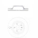 thumbnail image 2 of Disco Freno para auto Audi TT 2006-2014 Trasero, 2 of 3
