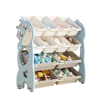 Mueble Organizador Juguetes Niños Con 12 Contenedores Glowup