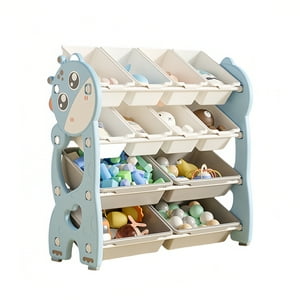 Mueble Organizador Juguetes Niños Con 12 Contenedores Glowup