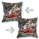 thumbnail image 2 of Parque Jurásico Fundas de almohada de terciopelo con tema, regalos de funda de almohada, decoración para el hogar, cojín de lanzar, regalo de cumpleaños para fans y parejas.50*50cm., 2 of 6