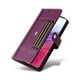 thumbnail image 2 of FOXDOCK Funda tipo Cartera para Samsung Galaxy A32 5G – Cubierta de Cuero PU con Múltiples Ranuras, Bolsillo para Efectivo y Correa de Muñeca, 2 of 6