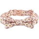 thumbnail image 2 of Collar de pajarita para perro, con diseño floral, ajustable y suave para gatos pequeños, medianos y grandes. Bonitos estampados de margaritas, cómodo collar de algodón con hebilla de metal, regalo dur, 2 of 6