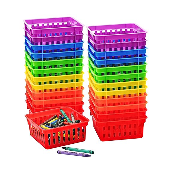 Cestas de Almacenamiento 4E's Novelty Pack de 24 unidades 11 cm Coloridas