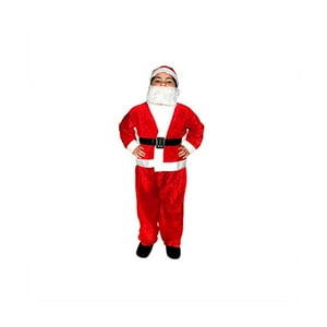 Tododisfraceschile - Disfraz Viejo Pascuero Niño Talla 10 A 12 Años