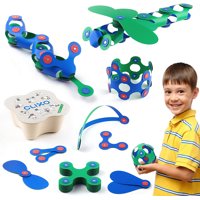 Paquete De 18 Piezas Clixo Itsy Juguete De Construccion Magnetico