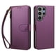 thumbnail image 1 of Funda Tipo Billetera para samsung galaxy S23 Ultra con Soporte y Bolsillo con Cierre Violeta intenso, 1 of 1