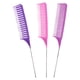 thumbnail image 2 of Peine Para Resaltar El Cabello De 3 Piezas Separación Multifunción Para Peluqueros Mujeres Hombres Púrpura Rosa, 2 of 5