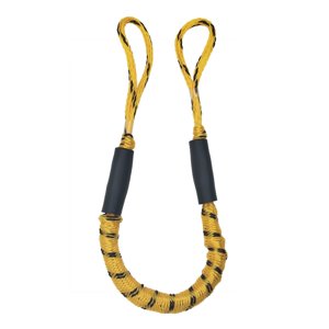 Magideal - Línea De Muelle Bungee Para Barcos, Cuerda De Anclaje Para Barcos, Estirable Hasta 5,5 Pies, Rodamiento De Carga De 2200 , Accesorios Para , Puntos Negros Amarillos