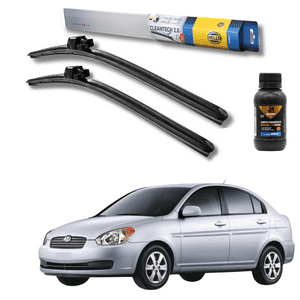 Plumillas Hella Cleantech Para Hyundai Accent 2006-2011