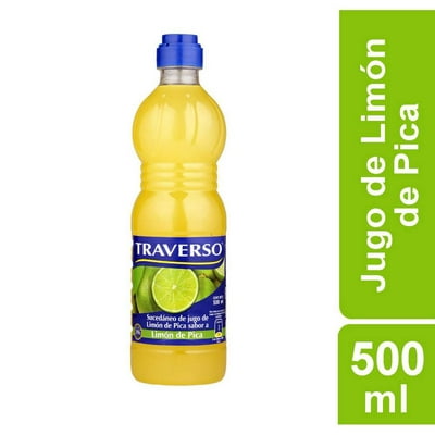Sucedáneo De Limón Pica Botella 500 Cc Traverso