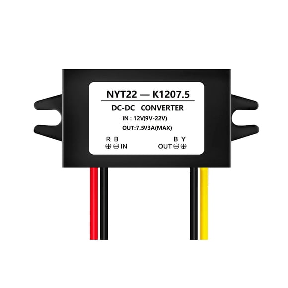 Convertidor de potencia NOYITO DC a DC 7.5V 3A Buck Module IP67