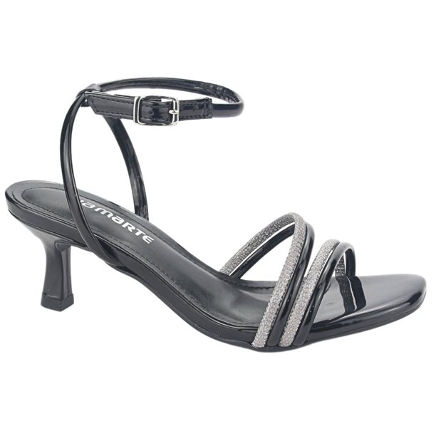 Sandalia Via Marte Mujer 23-18505 Preto Casual