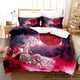 thumbnail image 1 of Touhou Project Remilia Scarlet Anime Bedding Set,Duvet Cover Bed Set Quilt Cover Pillowcase, Boys Girls Bed Sheets, 1 of 5