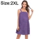 thumbnail image 2 of Vestido de baño/ducha para mujer, ligero, con cierre de tirantes y largo hasta la rodilla., 2 of 5