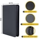 thumbnail image 3 of Binderz archivador de 9 bolsillos para top loaders, capacidad para 252 cartas, 3 of 6