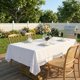 thumbnail image 3 of Mantel EHouseHome 152x305 cm Blanco con Encaje Impermeable, 3 of 8
