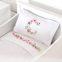 Tuyo Print - Juego De Sábanas Moisés - Colecho Letras Vintage C