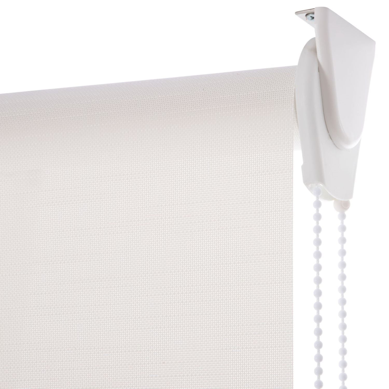 Bertex - Cortina Roller Sunscreen Lino, Alto Ajustable Máximo De 170 Cm X Ancho A Elección Para Sala, Living, Oficina O Escritorio (175 Cm De Ancho X 170 Cm De Alto)