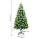 thumbnail image 2 of Árbol de Navidad VidaXL artificial con bisagras, 150 LED y juego de bolas, 2 of 8