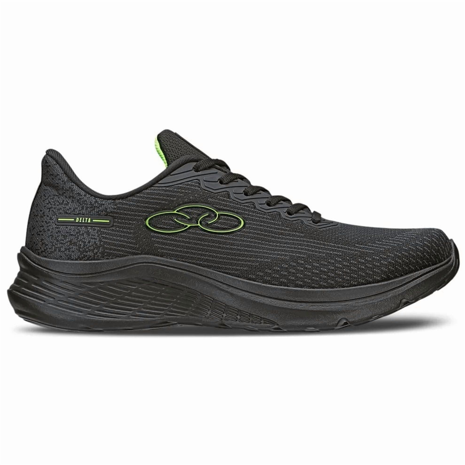 Olympikus - Zapatilla Mujer Delta Negra/verde