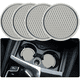 thumbnail image 1 of Upgrade Your Car Interior with 4pcs ZukMi Silicone Car Cup Coasters - Anti-Slip Drink Holders for Universal Fit, 1 of 5
