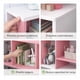 thumbnail image 4 of Biblioteca Organizador Infantil Estante Moderno 6cubos 90x76 Rosa, 4 of 6