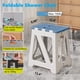 thumbnail image 2 of Silla de seguridad plegable para bañera y ducha para personas mayores, color azul, 2 of 7