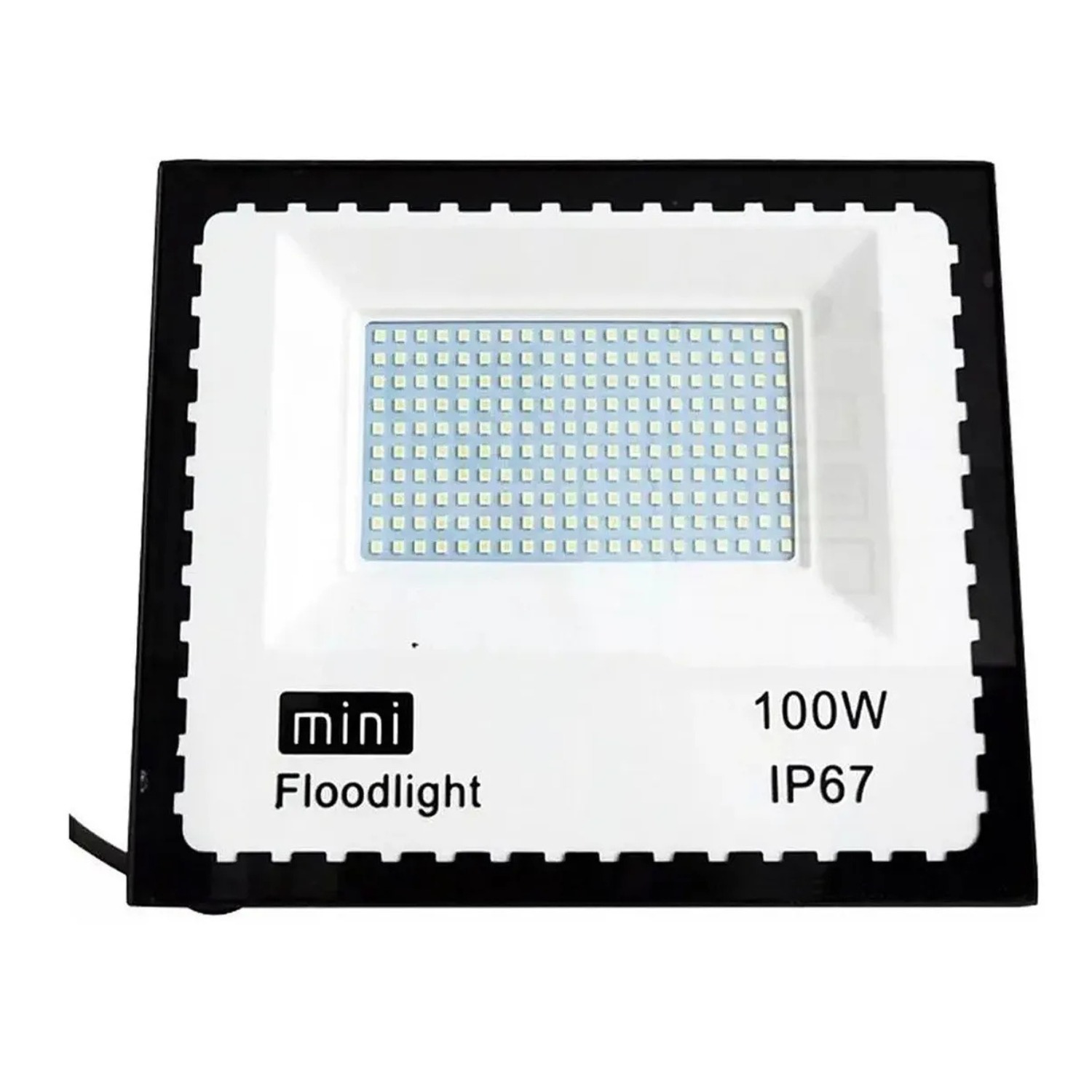 Genérico - Mini Reflector Led Para Exteriores Impermeable 100W