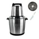 thumbnail image 3 of Picadora de Alimentos Industrial 12L Acero Inoxidable – 1800W, 3 of 5