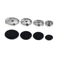 Magideal - Tapa De Llama Para Estufa De Gas, Multiuso, Fácil De Transportar, Fácil Instalación, Estufa De Gas Desmontable, Piezas De Repuesto, Juego De Gorro De Superficie Plana